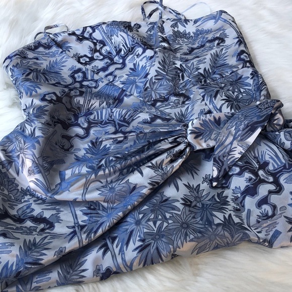 Alice McCall blue printed mini Dress - Picture 4 of 6